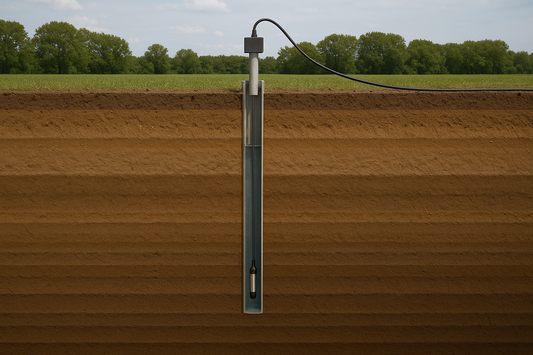 Offset calibration for a submersible groundwater level sensor