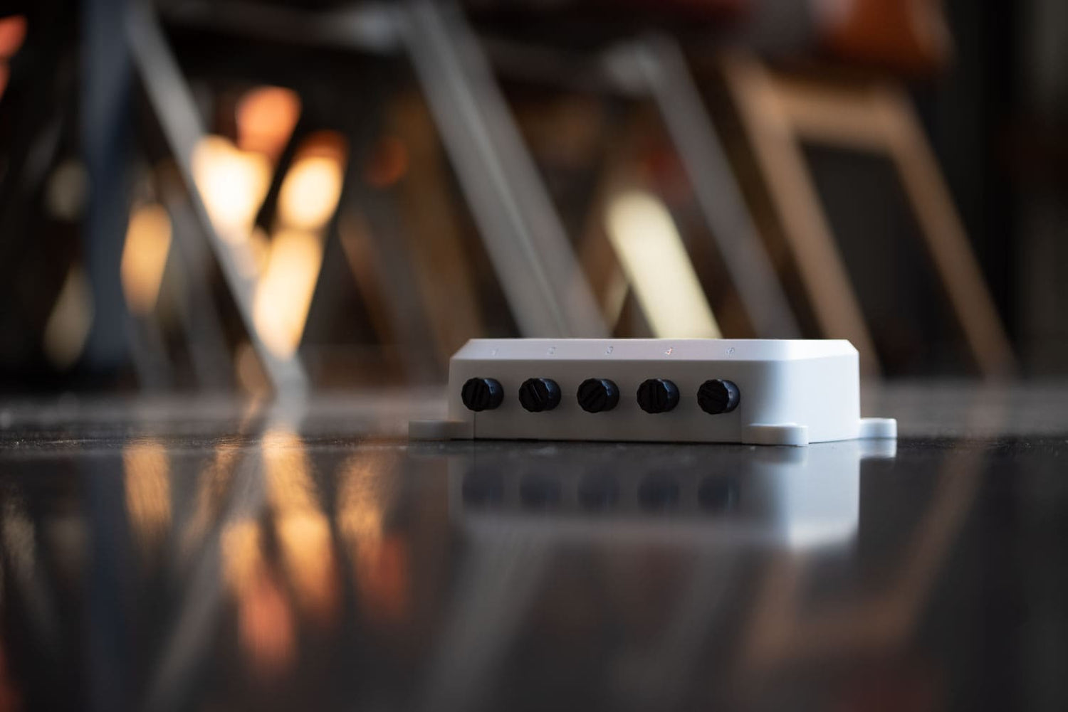 Reporter on the floor