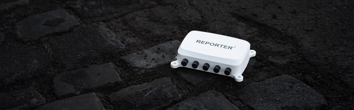 Reporter is a sensor module for remote monitoring