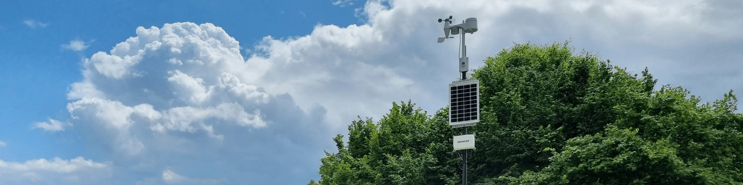 Crodeon Weather Station on a field